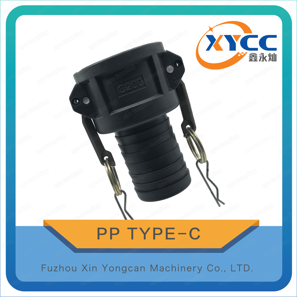 Camlock Type C (Coupler x Hose Shank)