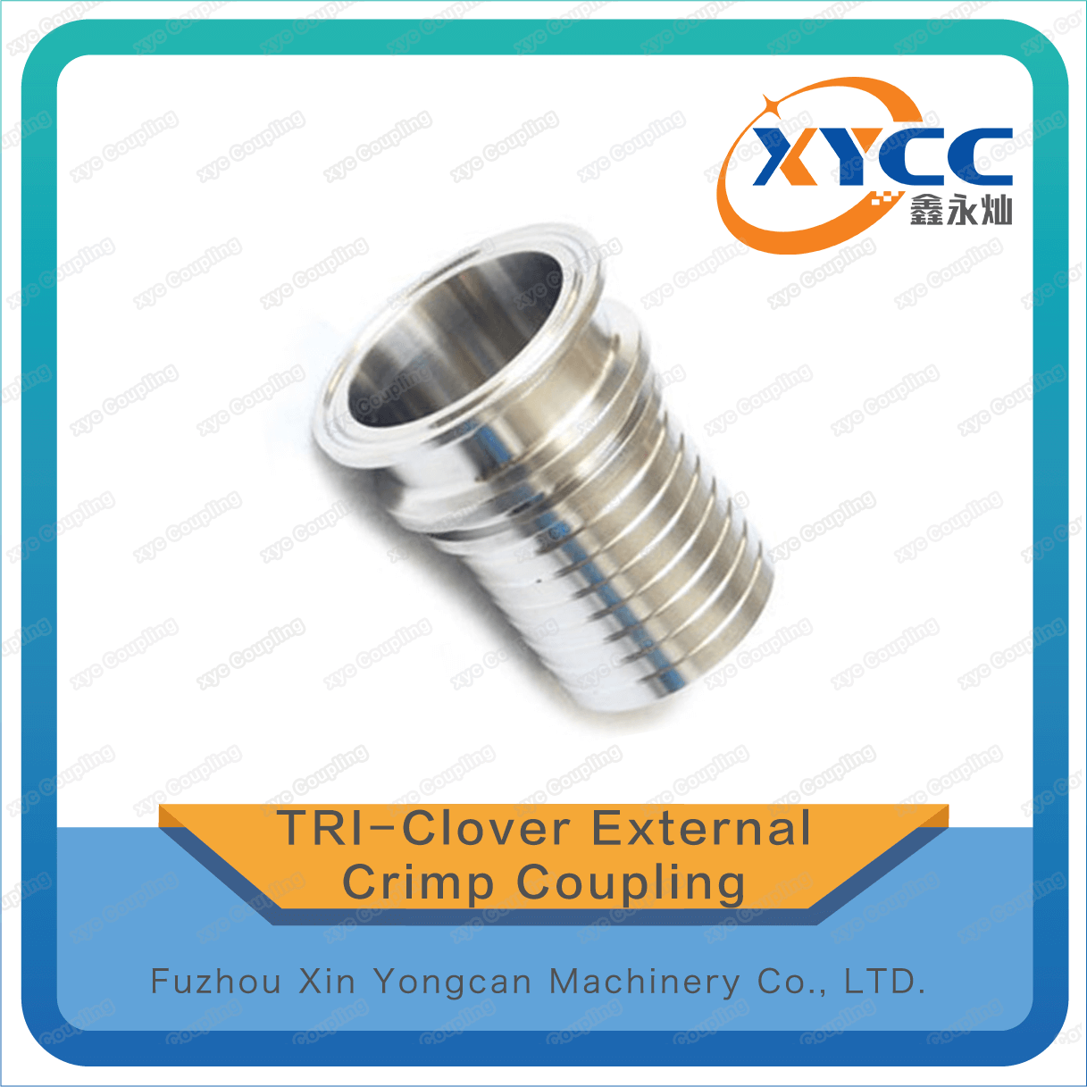 TRI-Clover External Crimp Coupling
